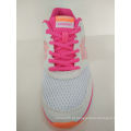 Moda Mulheres Patchwork Mesh Running Shoes